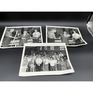 Cold War NSRDC Naval Ship R&D Center Employee Award Ceremony Photos 1960s